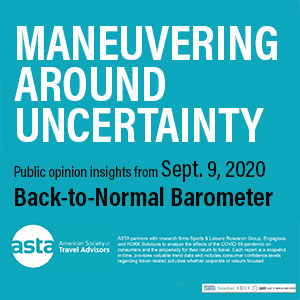 Back-to-Normal Barometer - ASTA Consumer Research Sept 2020